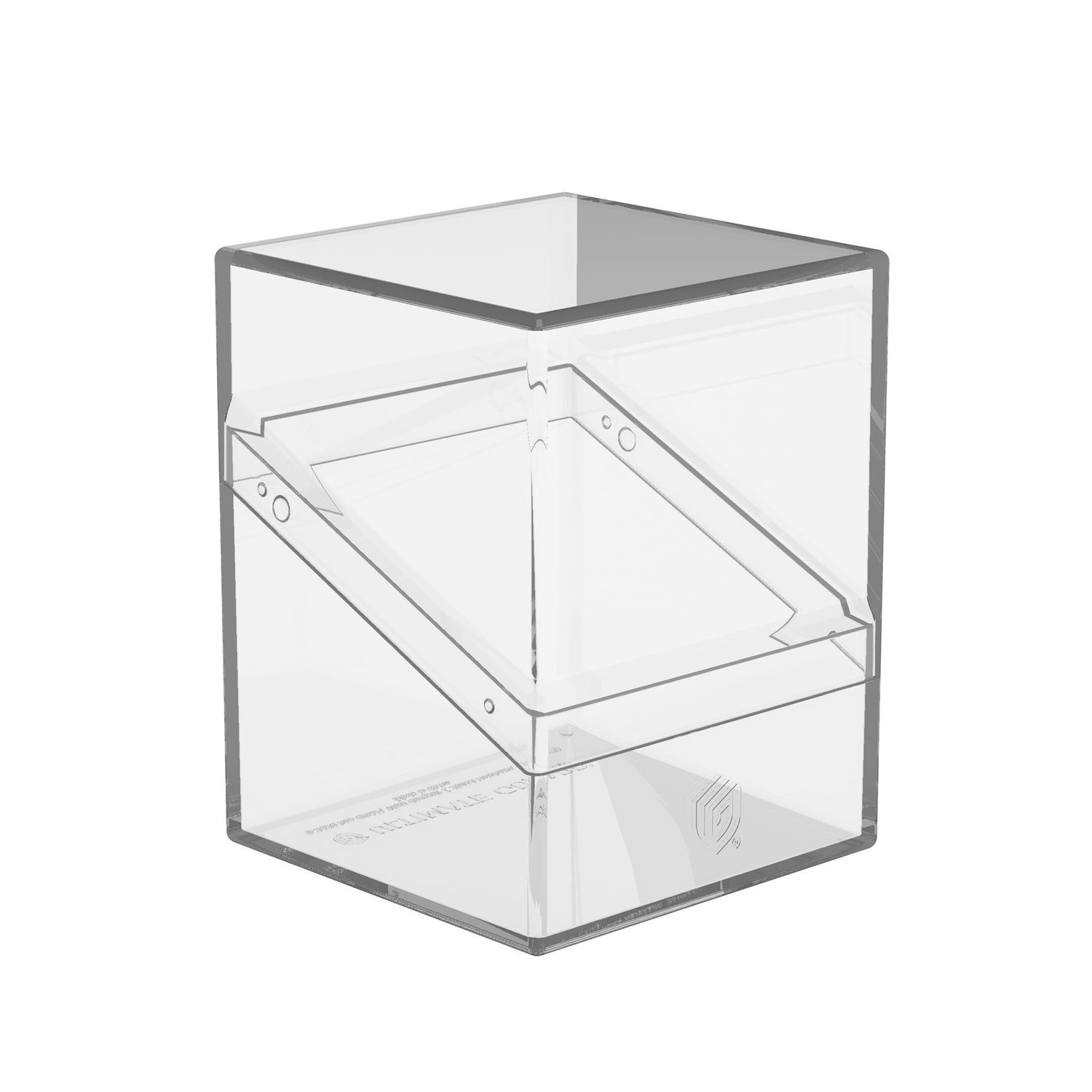 Ultimate Guard Boulder 100+ Clear Transparent Deck Box