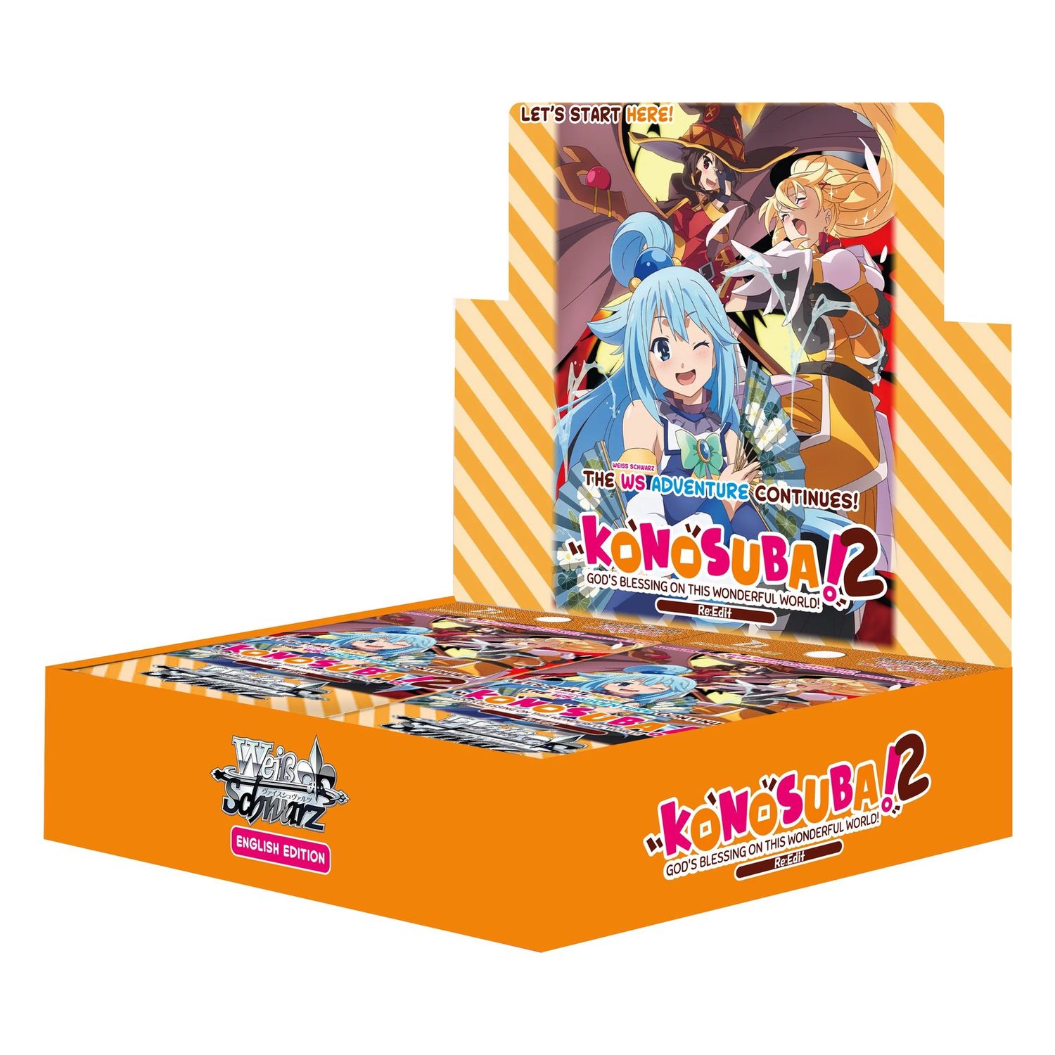 Weiss Schwarz - KONO SUBA Gods Blessing on This Wonderful World! Re:Edit Booster (12 Count)