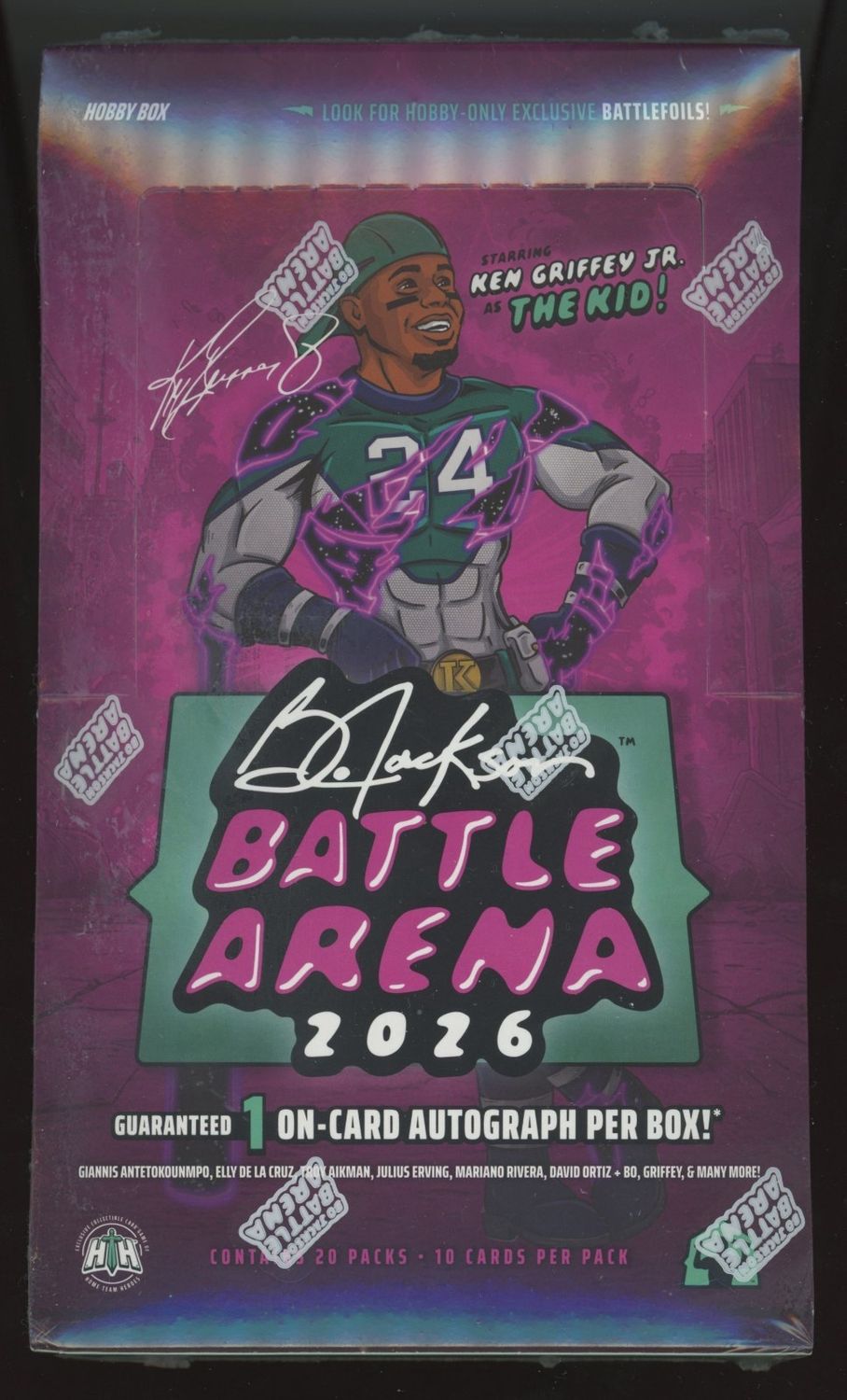 Bo Jackson Battle Arena Ken Griffey Jr Edition Hobby Box