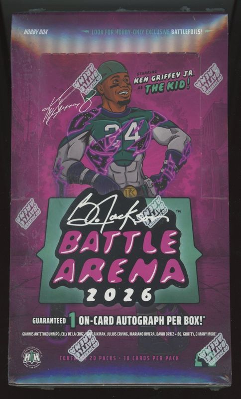 Bo Jackson Battle Arena Ken Griffey Jr Edition Hobby Box
