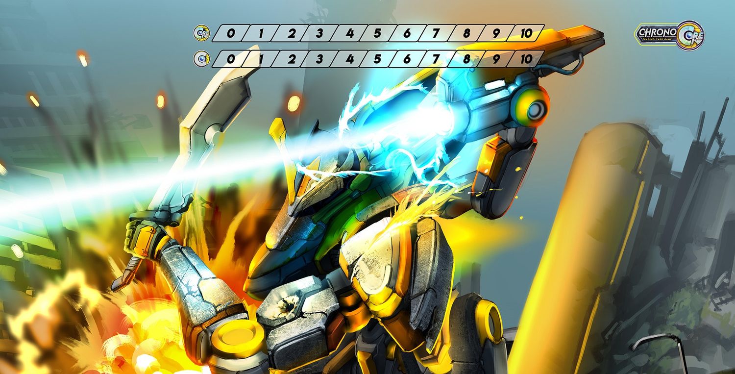 Chrono Core TCG: Playmat Pegasus