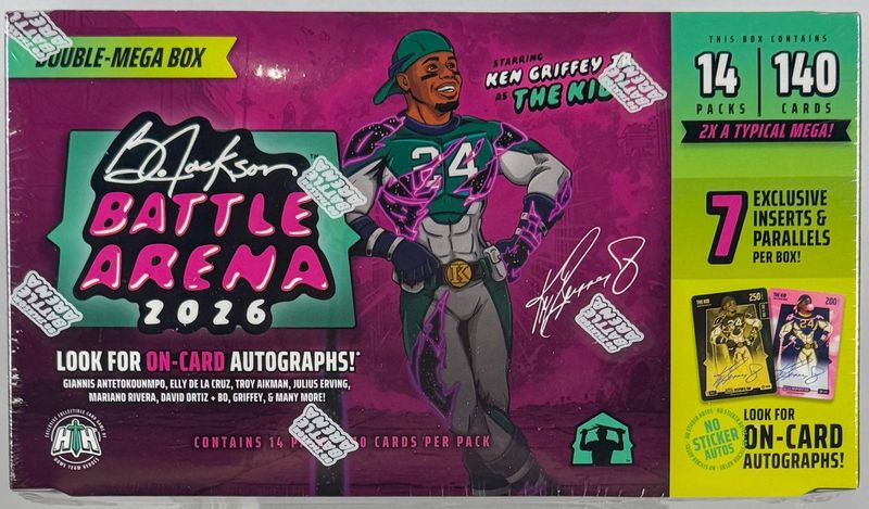 Bo Jackson Battle Arena Ken Griffey Jr. Double-Mega Box