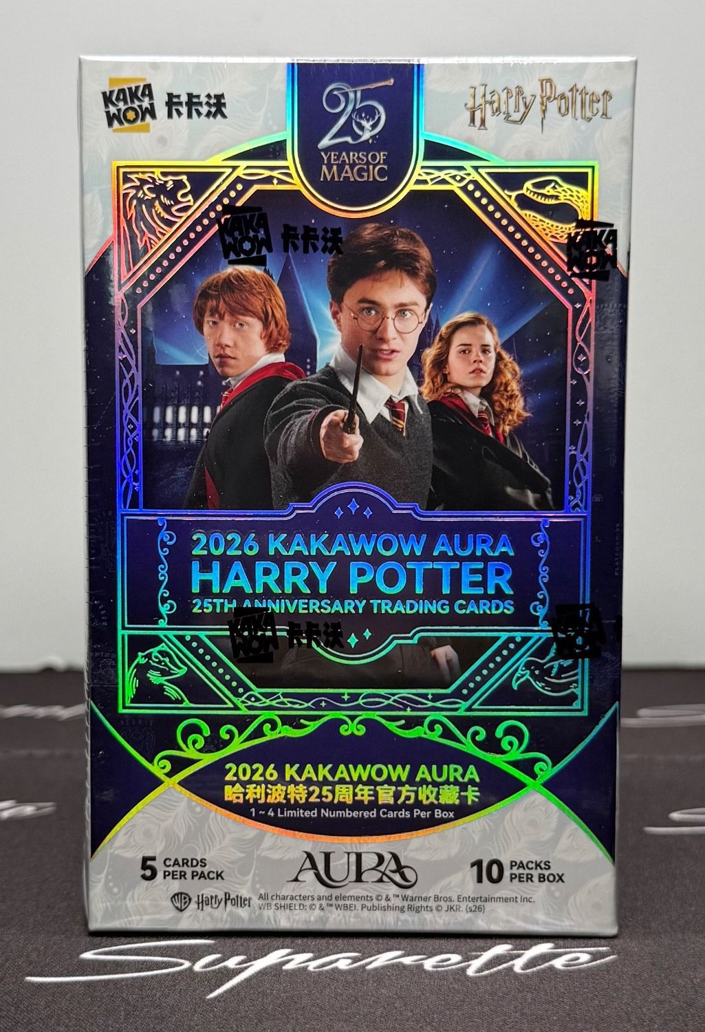 2026 Kakawow Aura Harry Potter 25th Anniversary Bundel Box Sealed US SELLE