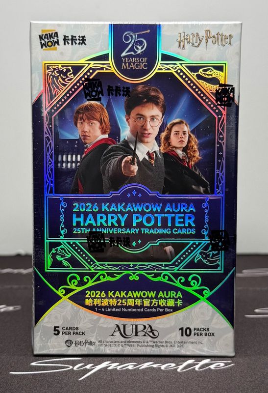 2026 Kakawow Aura Harry Potter 25th Anniversary Bundel Box Sealed US SELLE