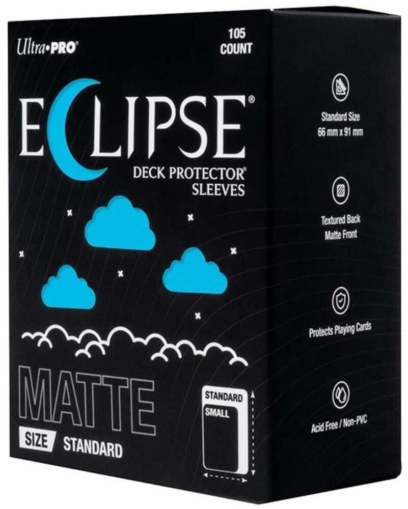 Eclipse Standard Matte Deck Protector Sleeves - Sky Blue