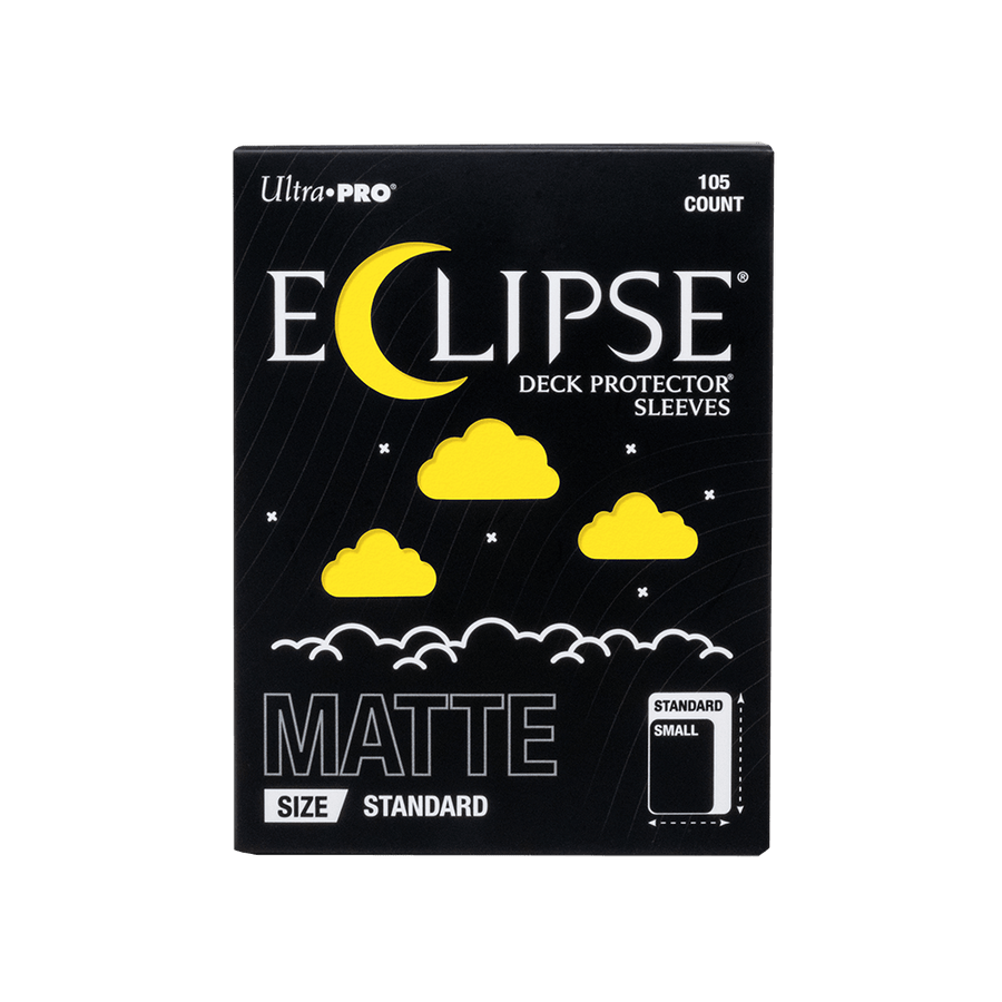 Eclipse Standard Matte Deck Protector Sleeves - Lemon Yellow