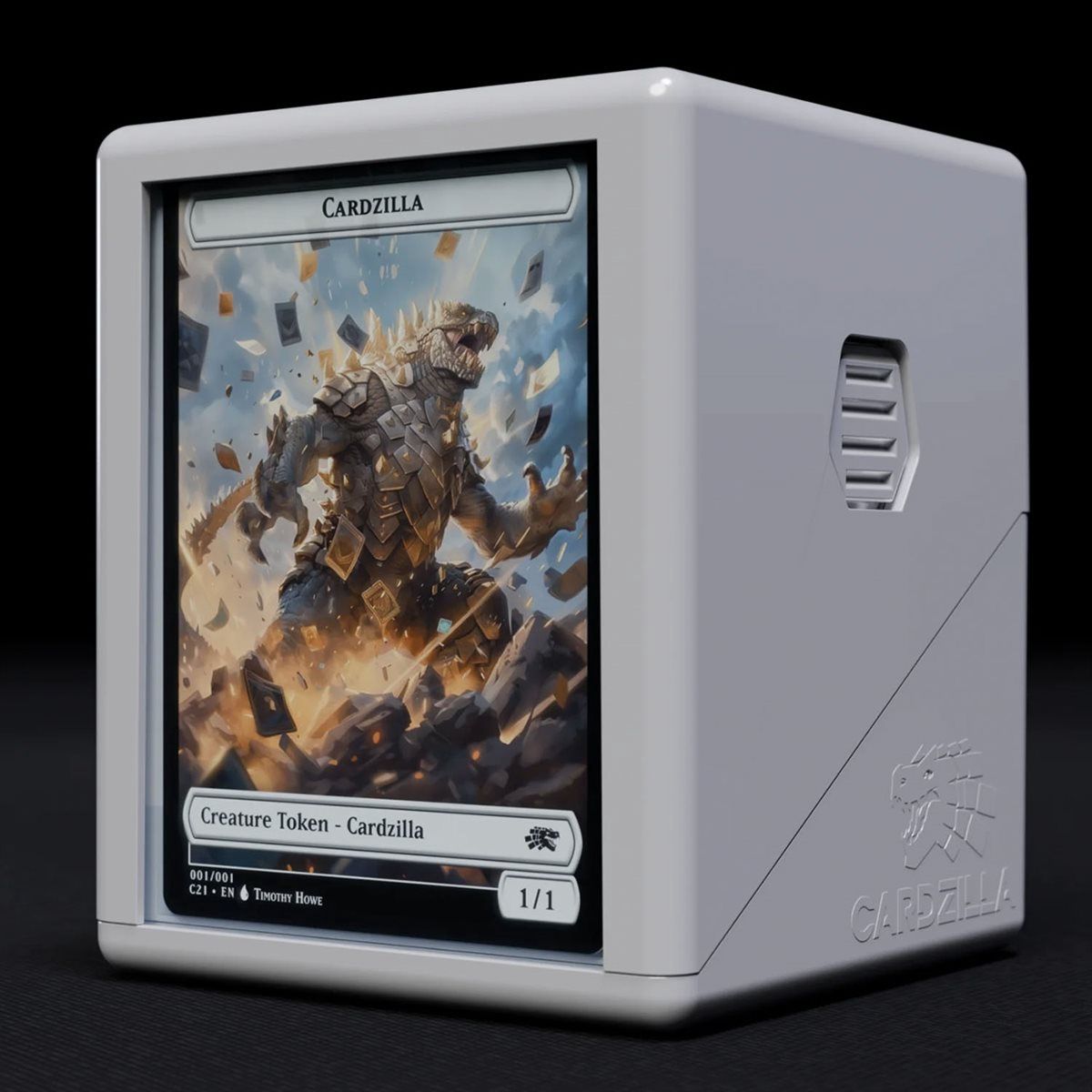 Cardzilla - Showcase Deck Box - White
