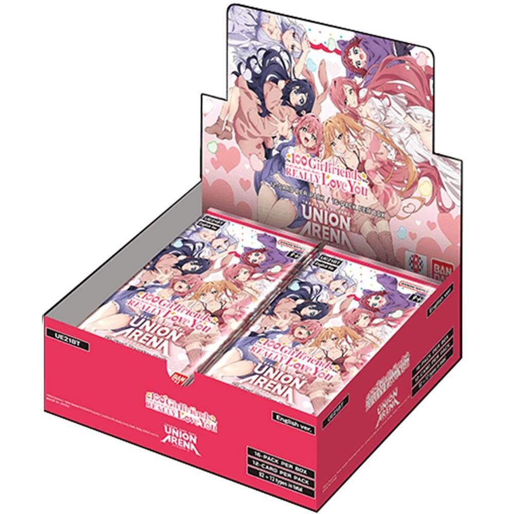 Union Arena TCG: The 100 Girlfriends Who Really, Really, Really, Really, REALLY Love You - Booster Box - UE21BT