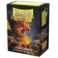 Dragon Shield Matte Card Sleeves Lightning