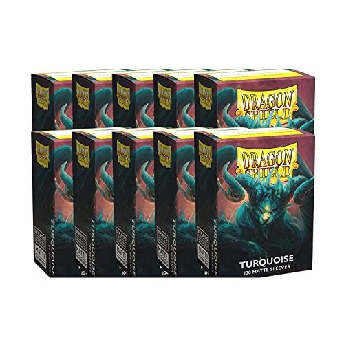 Dragon Shield: Turquoise Matte Standard Sleeves