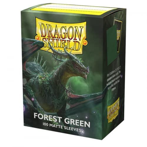 Dragon Shield Sleeves Forest Green Matte