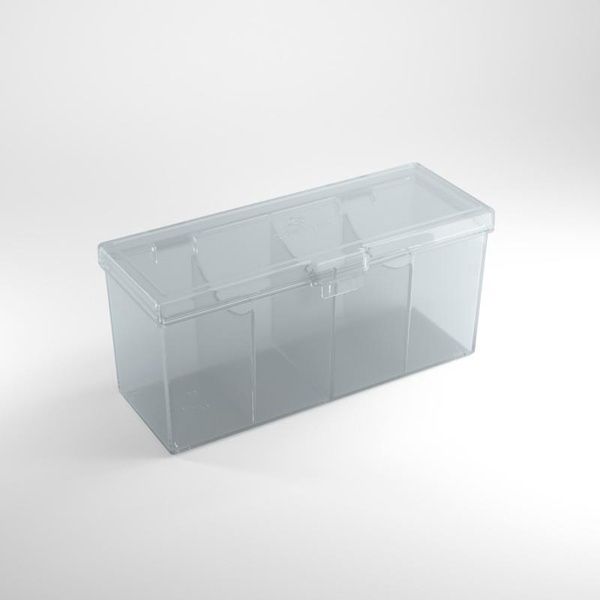 Gamegenic Fourtress Holds 320 Sleeves Deck Box - Clear