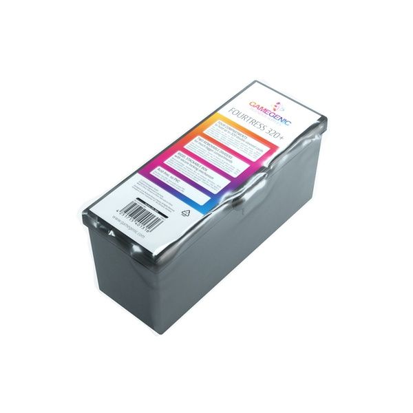 Gamegenic Fourtress Holds 320 Sleeves Deck Box - Black