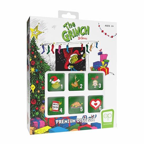 Grinch Premium Dice Set