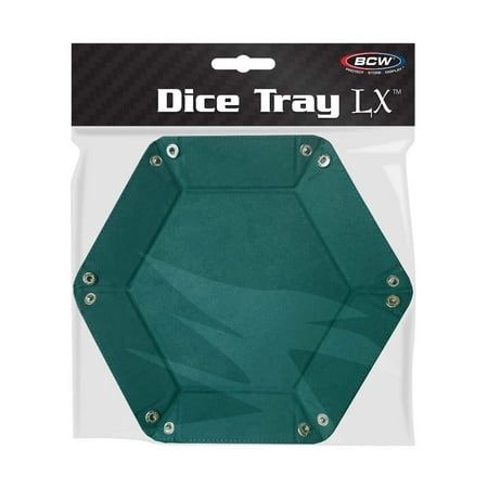 BCW Hexagon Dice Tray - Teal