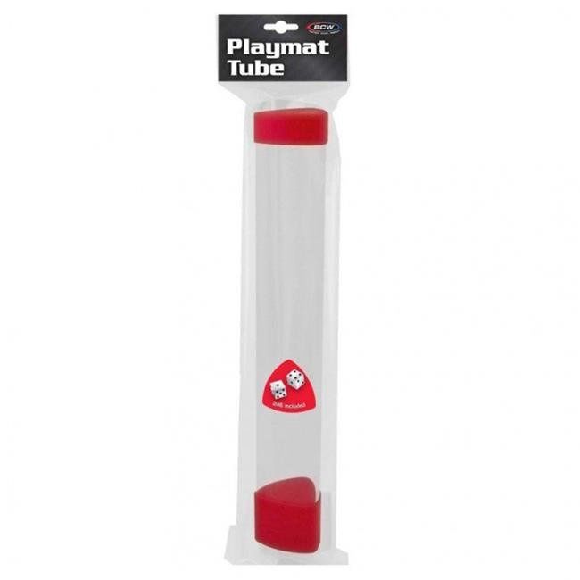 BCW Playmat Tube - Red