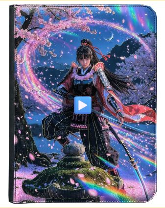 Maggot Labs Sakura Kenshi - The Blossom Blade 9-Pocket Zippered Binder