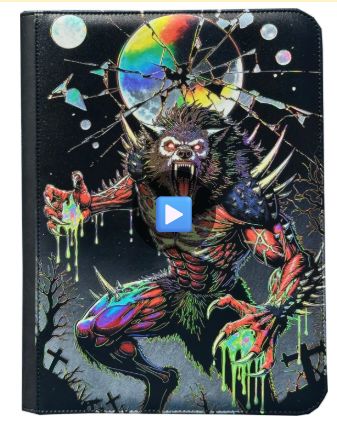 Maggot Labs Lunar Eclipse Ravager 9-Pocket Zippered Binder