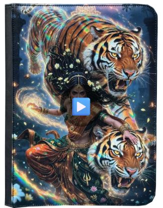 Maggot Labs Vajra the Jasmine Tigress 9-Pocket Zippered Binder