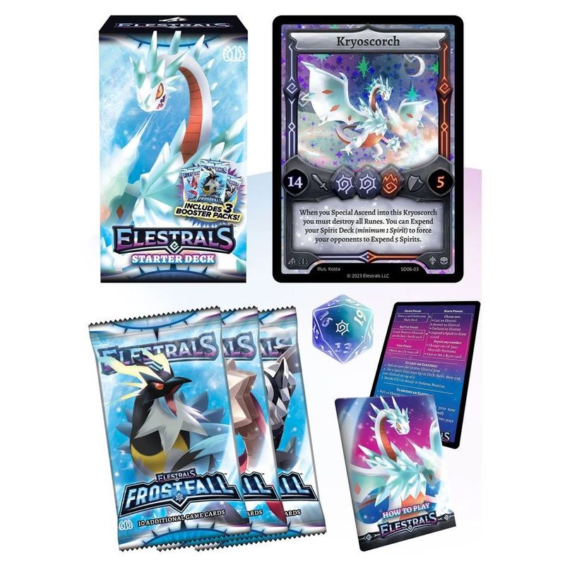 Elestrals TCG: Frostfall Kryoscorch Starter Deck