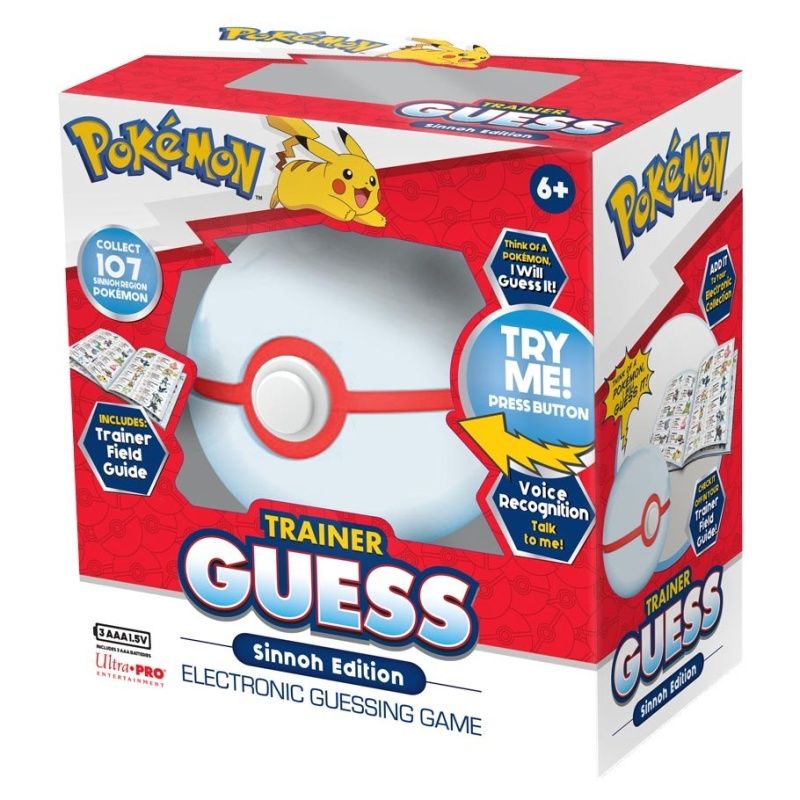 Pokemon Sinnoh Zanzoon Electronic Trainer Guess Board Game