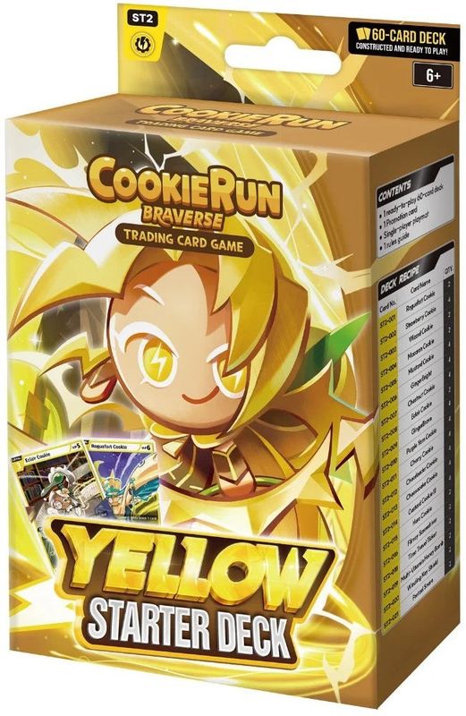 Cookie Run Braverse TCG: Starter Deck Yellow