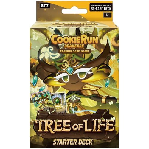 Cookie Run Braverse TCG: Starter Deck - Tree of Life - Yellow Legendary Cookie