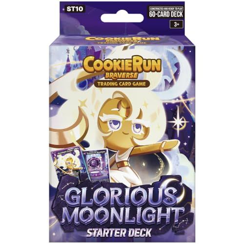Cookie Run Braverse TCG: Starter Deck - Glorious Moonlight - Purple Legendary