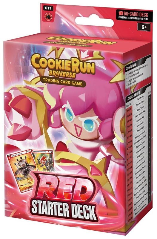 Cookie Run Braverse TCG: Brave Beginning - Red Starter