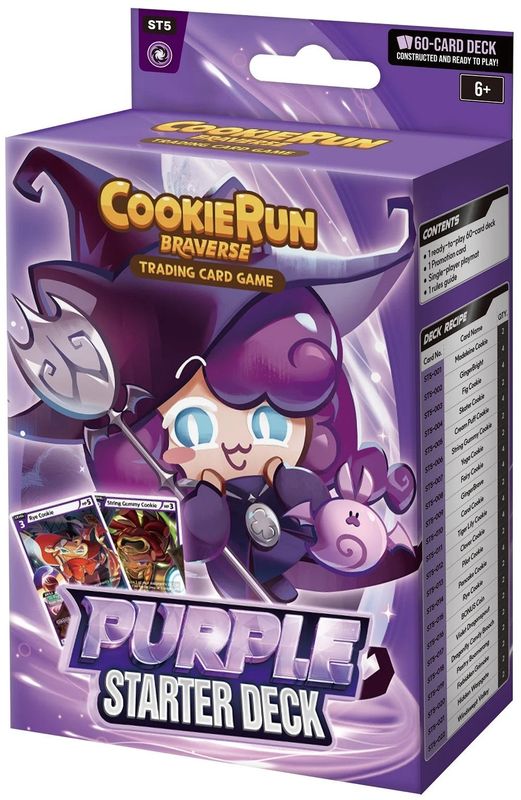 Cookie Run Braverse TCG: Starter Deck Purple