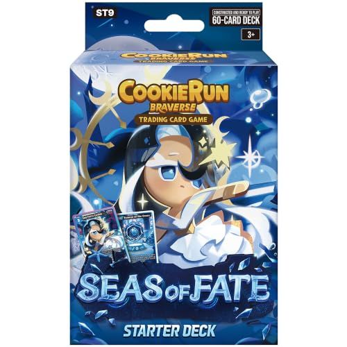 Cookie Run Braverse TCG: Starter Deck - Seas of Fate - Blue Legendary Cookie