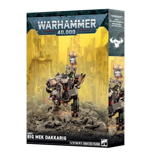 50-81 Warhammer 40,000 - Ork Big Mek Dakkarig