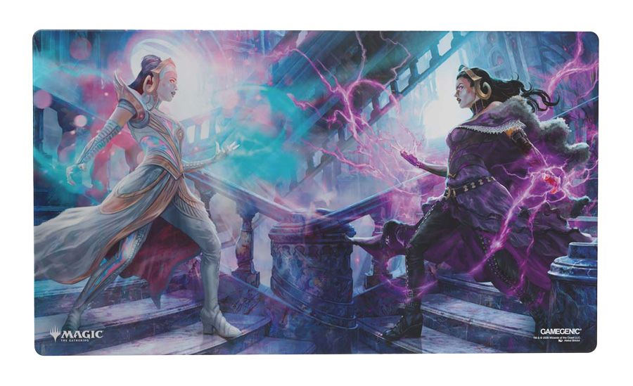 Magic: the Gathering - Shiny Playmat - Reality Fracture - Liliana, Devoted Healer / Liliana, Callous Necromancer