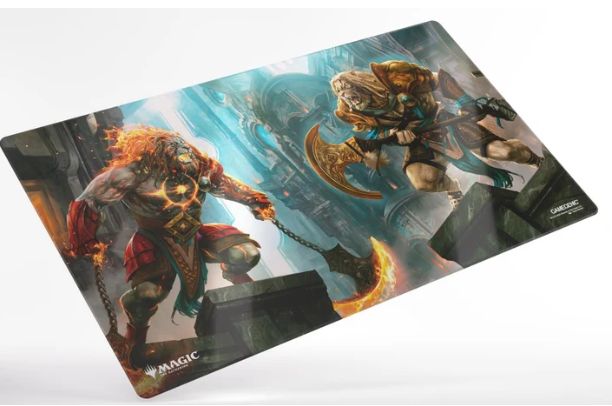 Magic: the Gathering - Shiny Playmat - Reality Fracture - Ajani, Path of Vengeance/Ajani, Counterattack Leader