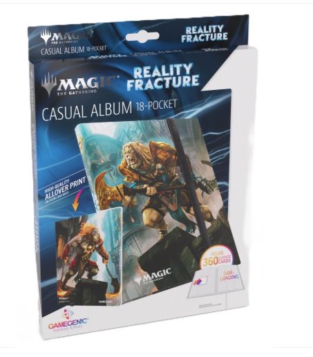 Magic: the Gathering - Reality Fracture - Casual Album 18 Pocket Holds 360 Cards - Ajani, Path of Vengeance/Ajani, Counterattack Leader