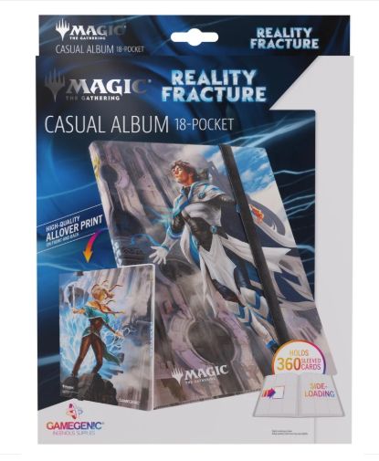 Magic: the Gathering - Reality Fracture - Casual Album 18 Pocket Holds 360 Cards - Tam Beleren, Conflicted/Jace, Building Reality