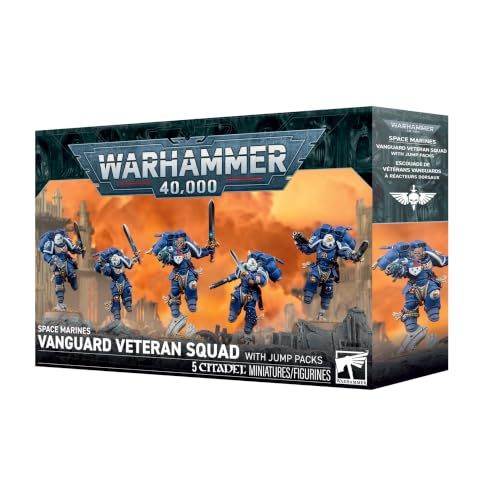 48-106 Warhammer 40,000 Space Marines: Vanguard Veteran Squad with Jump Packs