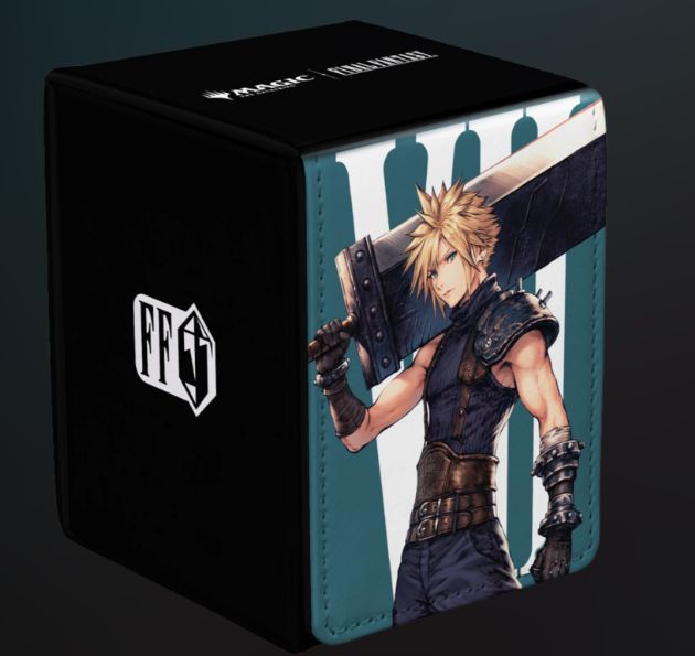 Deck Box: Magic: the Gathering Final Fantasy - Cloud, Ex-SOLDIER (Alcove Flip)