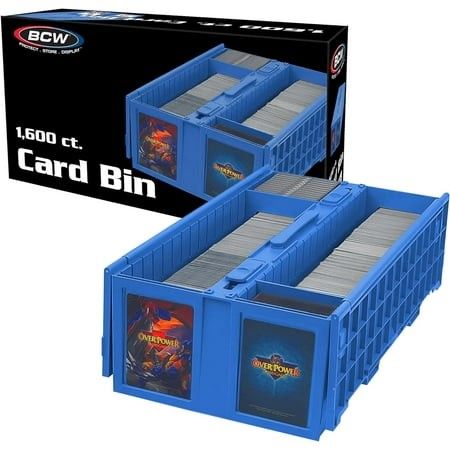 Collectible Card Bin - 1600 - Blue