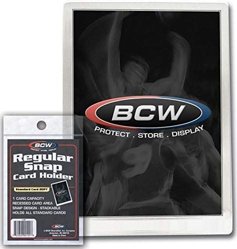 Regular Snap Card Holder - 20 pt. Card