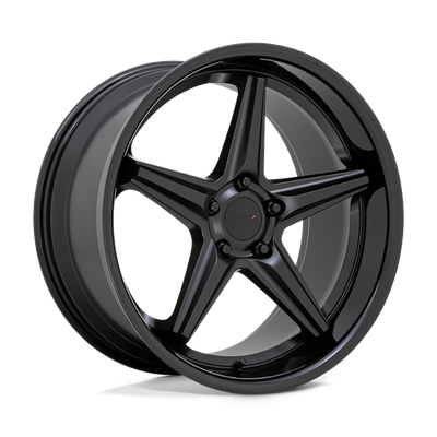 TSW Launch Wheel – 20x10 – 5x115 – +15 Offset – Matte Black Gloss Black Lip