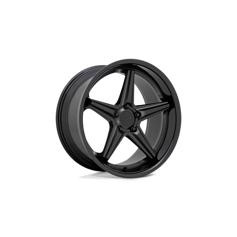TSW Launch Wheel – 20x10 – 5x115 – +15 Offset – Matte Black Gloss Black Lip