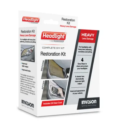 ​HRK01 Headlight Restoration Kit – Heavy Lens Damage