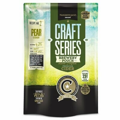 Mangrove Jack's Craft Pear Cider Pouch Mangrove Jack's Craft Pear Cider Pouch