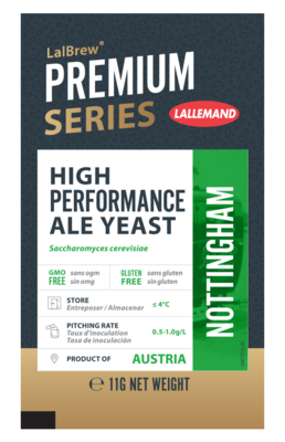 LalBrew Nottingham High Performance Ale Yeast LalBrew Nottingham High Performance Ale Yeast