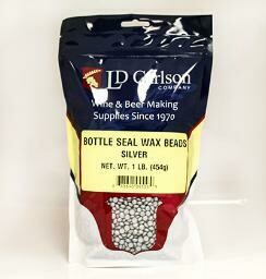 Silver Bottle Seal Wax Beads (1 lb)
