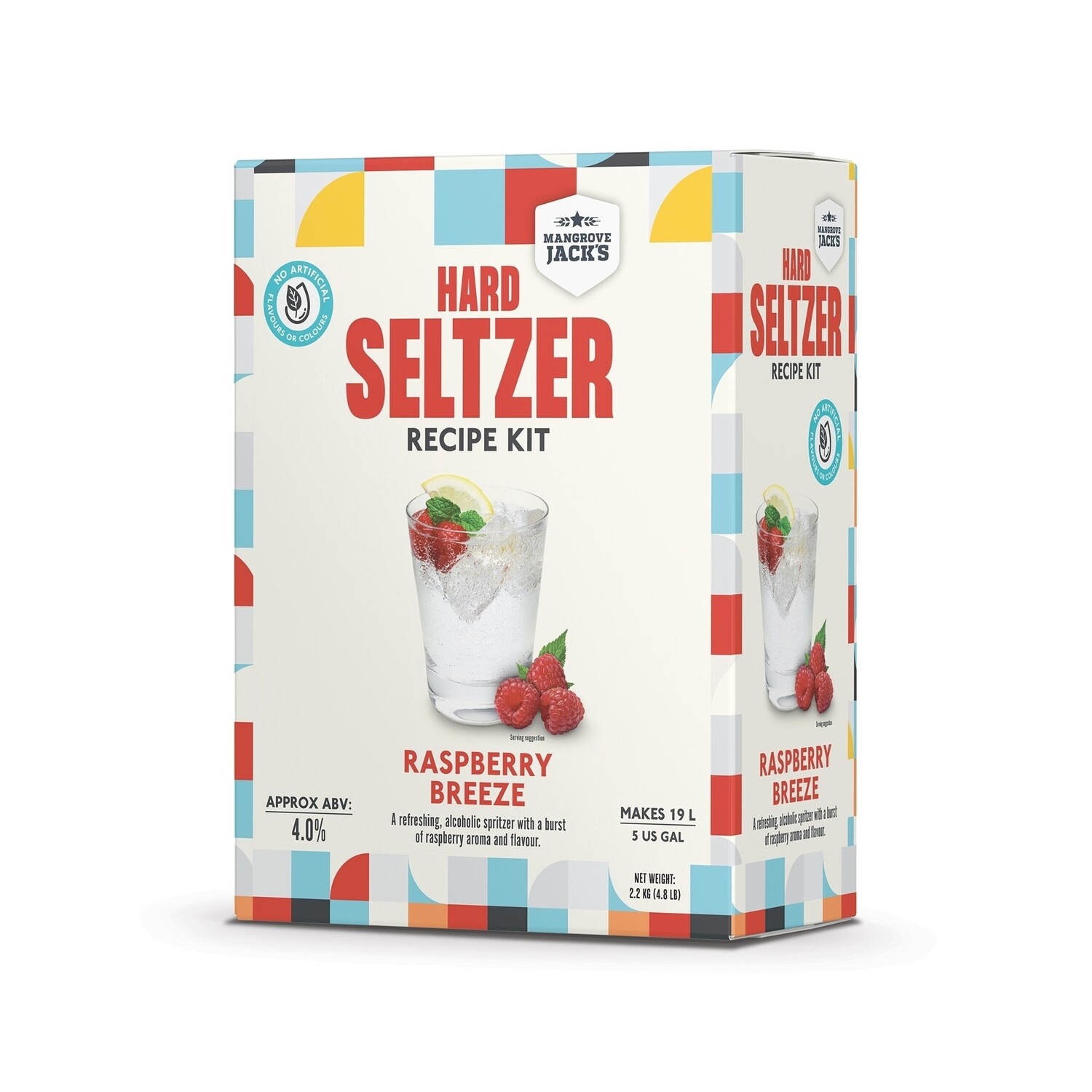 Mangrove Jack's Hard Seltzer Kit: Raspberry Breeze