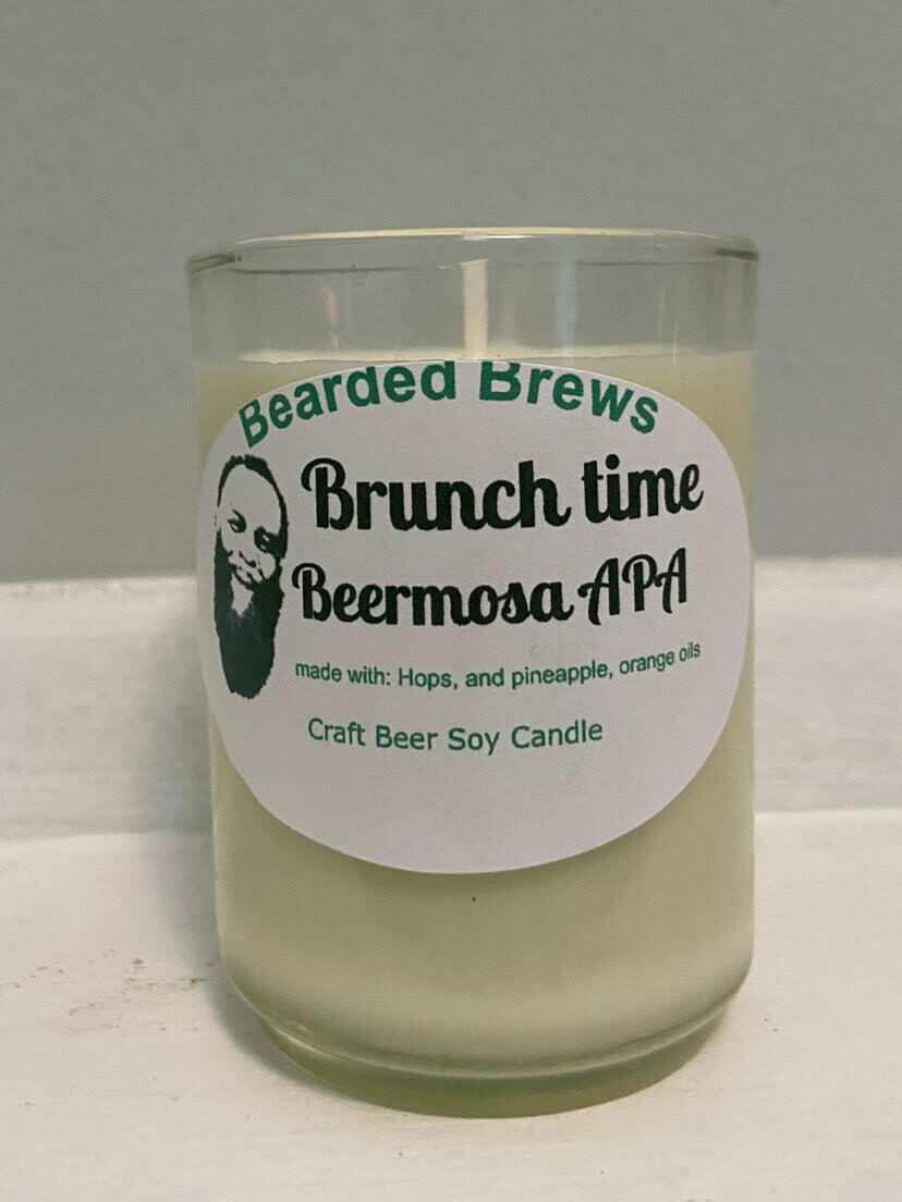 Brunch Time Beermosa APA Soy Craft Beer Candle (2.5 oz)