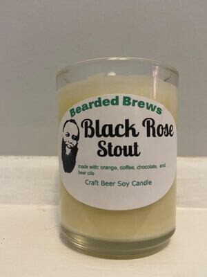 Black Rose Stout Soy Craft Beer Candle (2.5 oz)