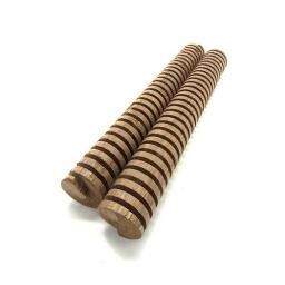 Infusion Oak Spiral American Heavy Toast 8" (2 Pack)